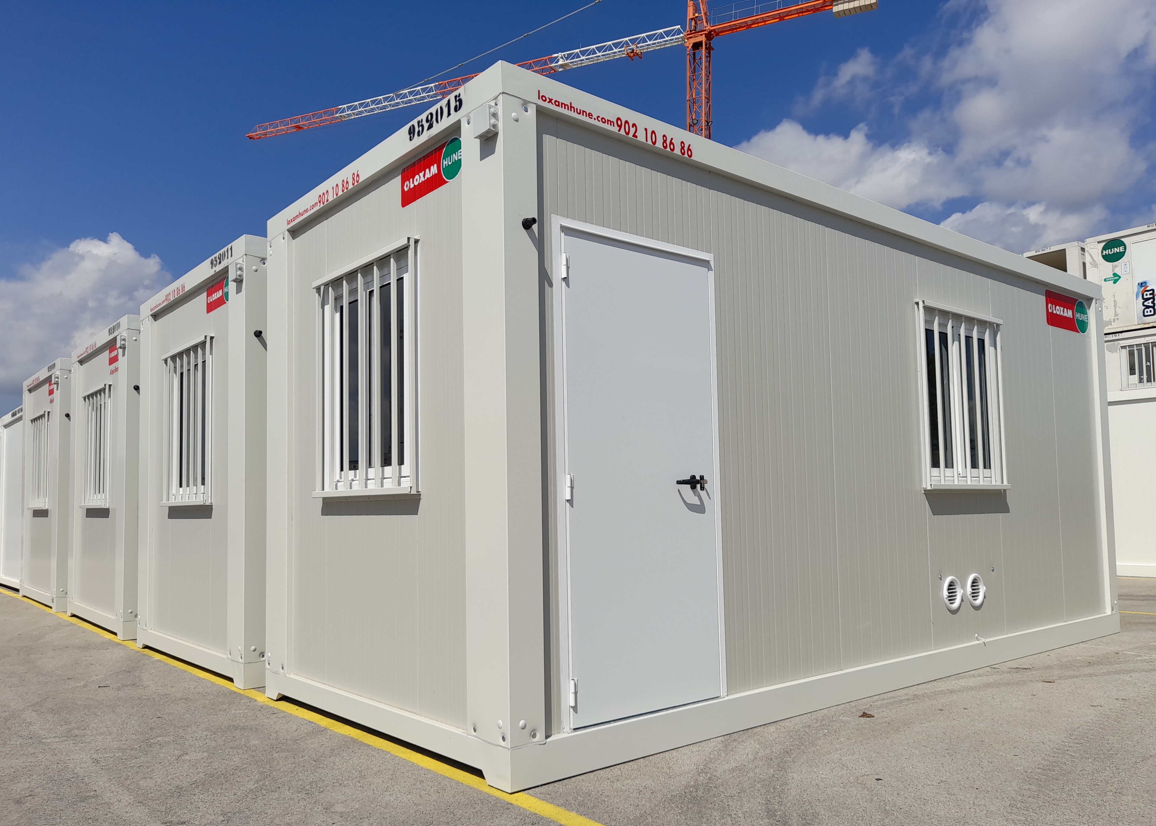 Caseta de oficina 6m x 2.35m / 2.44m   image