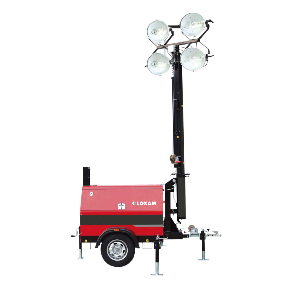 Torre de Iluminación remolcable halógena   image